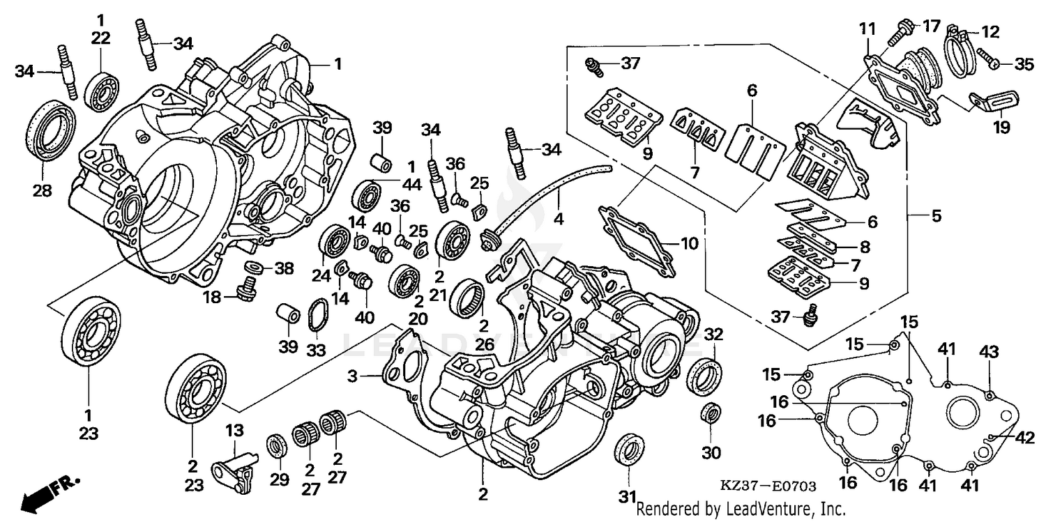 CRANKCASE ('05-'07)