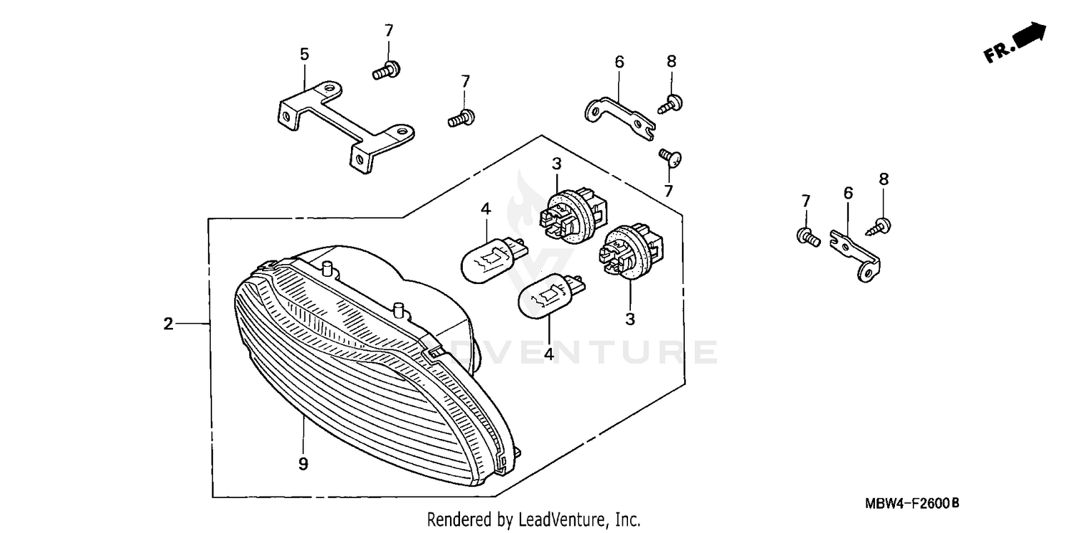 TAILLIGHT ('99-'00,'04-'06)