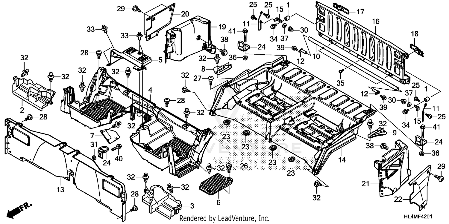 BED PLATE@REAR GATE (2)