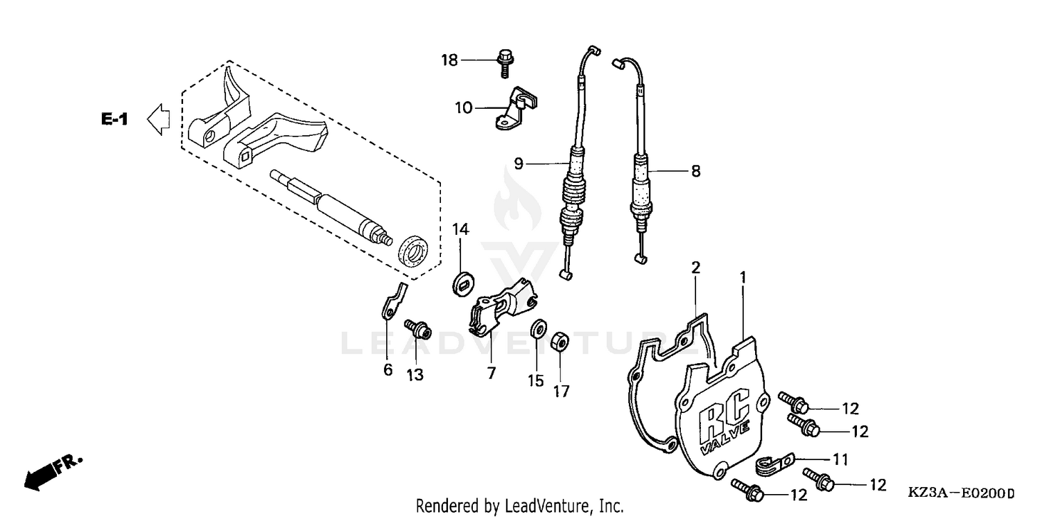 EXHAUST VALVE ('02-'04)