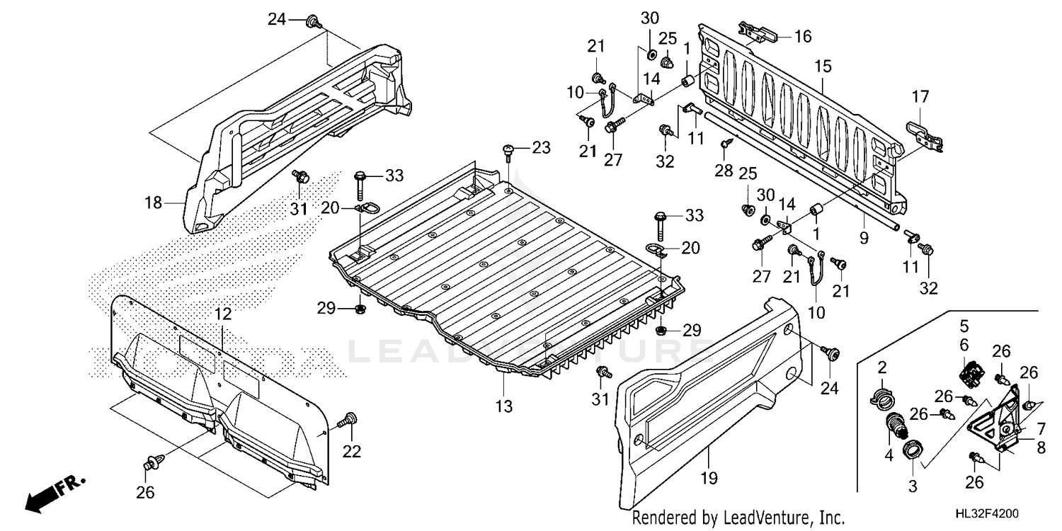 BED PLATE@REAR GATE (1)