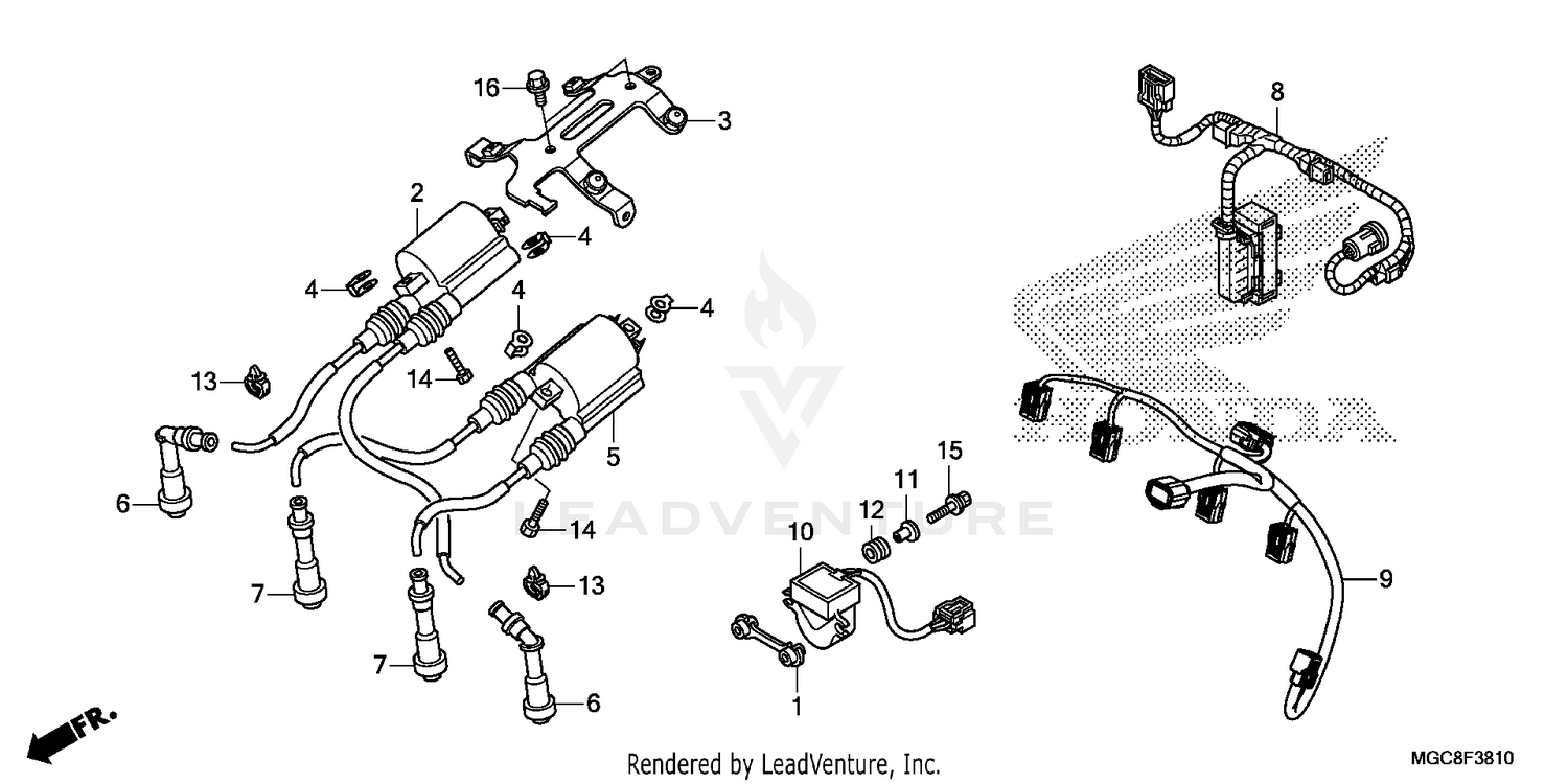 SUB HARNESS@IGNITION COIL