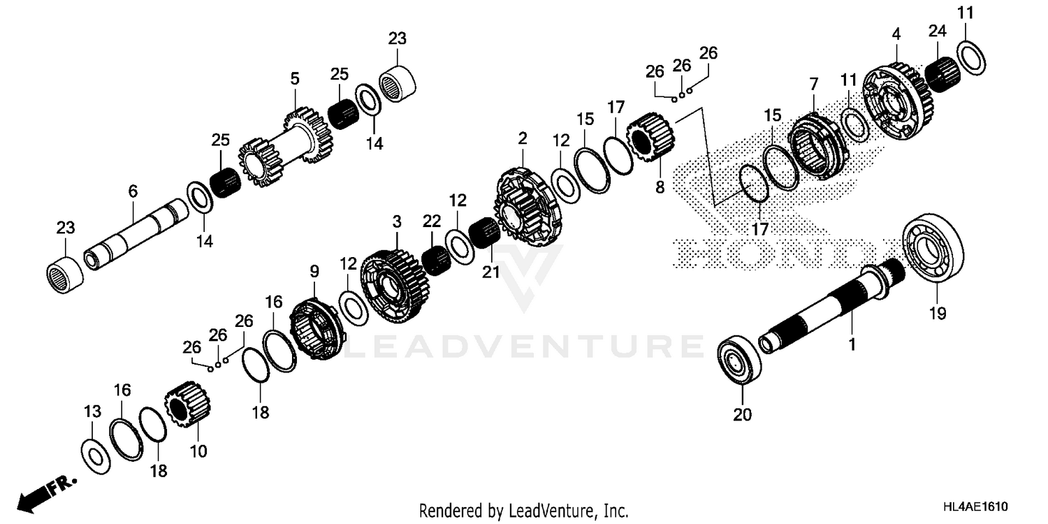 FINAL DRIVE SHAFT