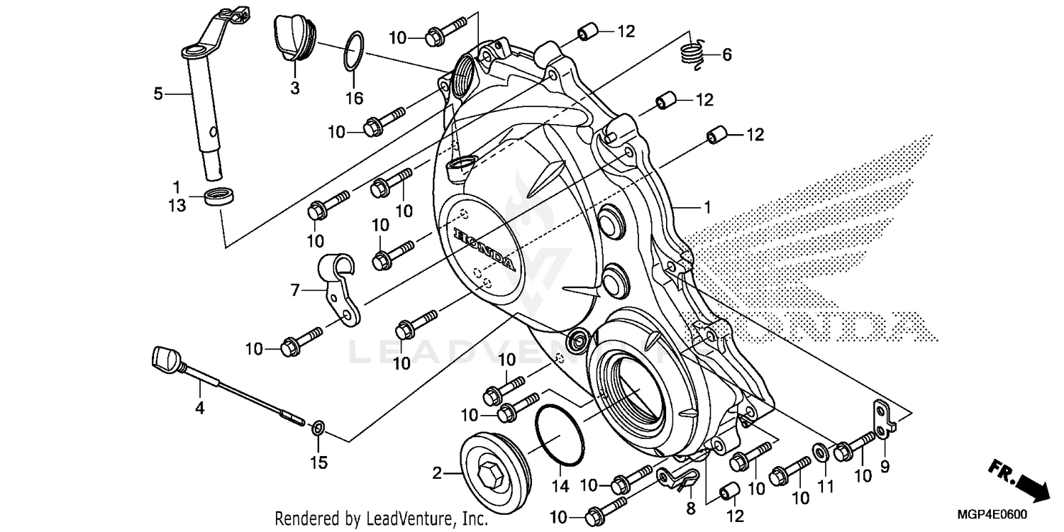 RIGHT CRANKCASE COVER
