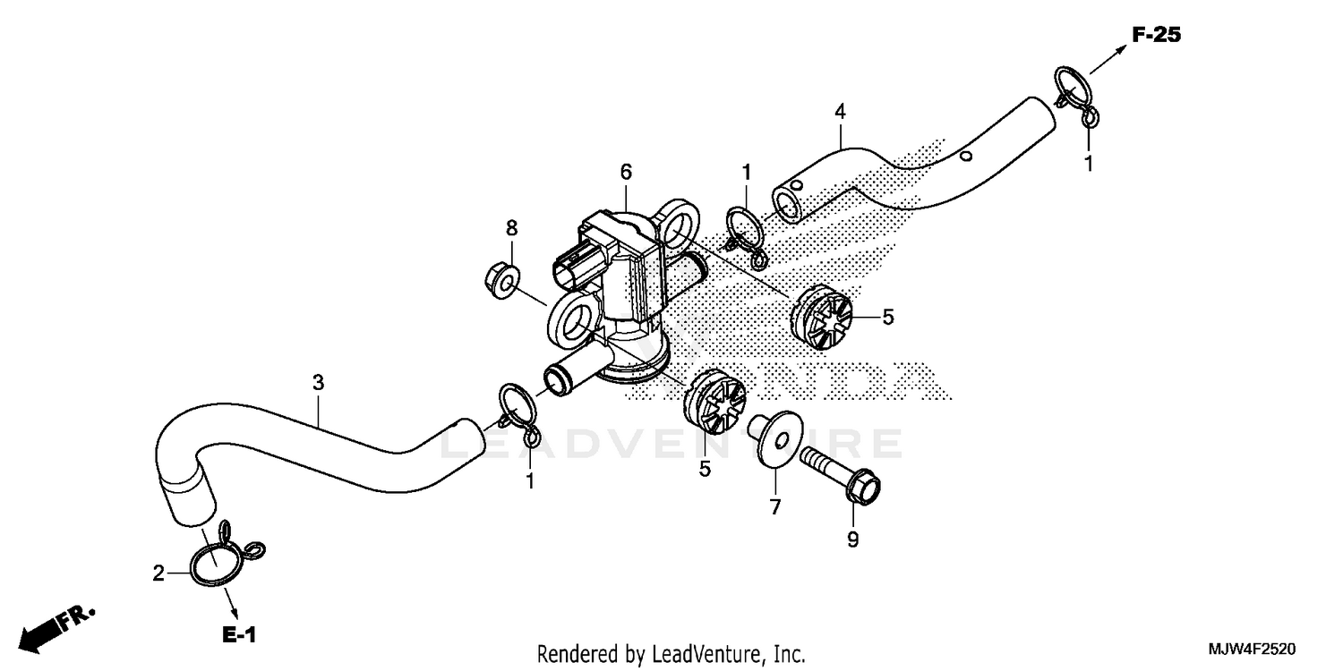 AIR INJECTION SOLENOID   VALVE