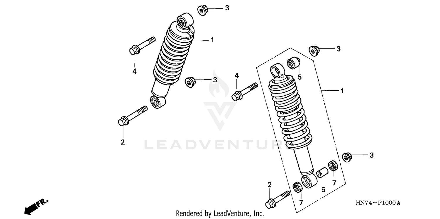 FRONT SHOCK ABSORBER