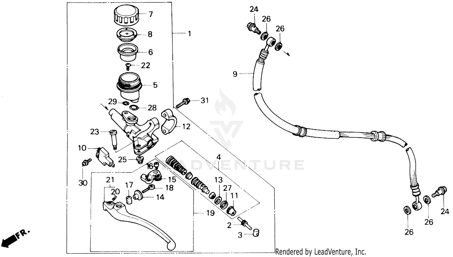 CLUTCH MASTER CYLINDER