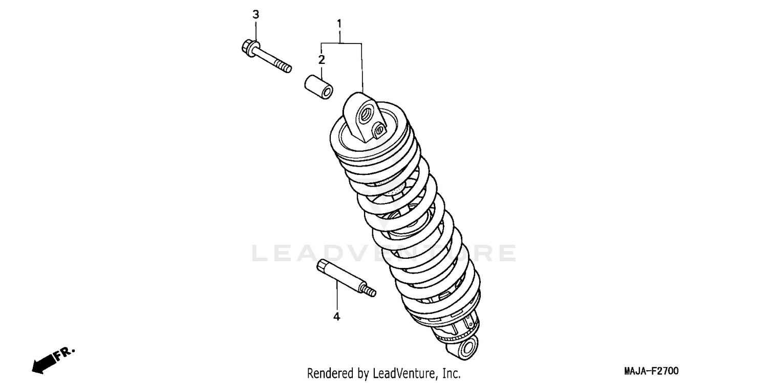 REAR SHOCK ABSORBER