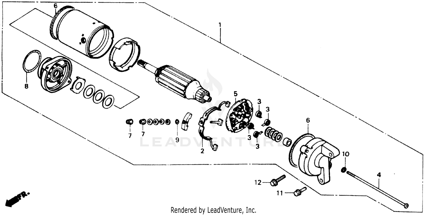 STARTER MOTOR 88