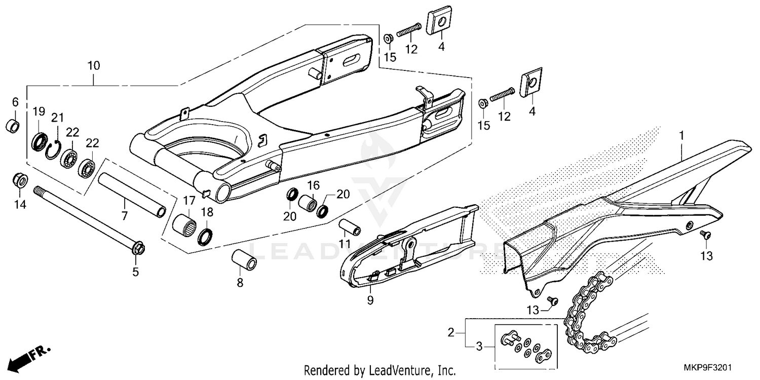 SWINGARM (CB500FA'22/'23)