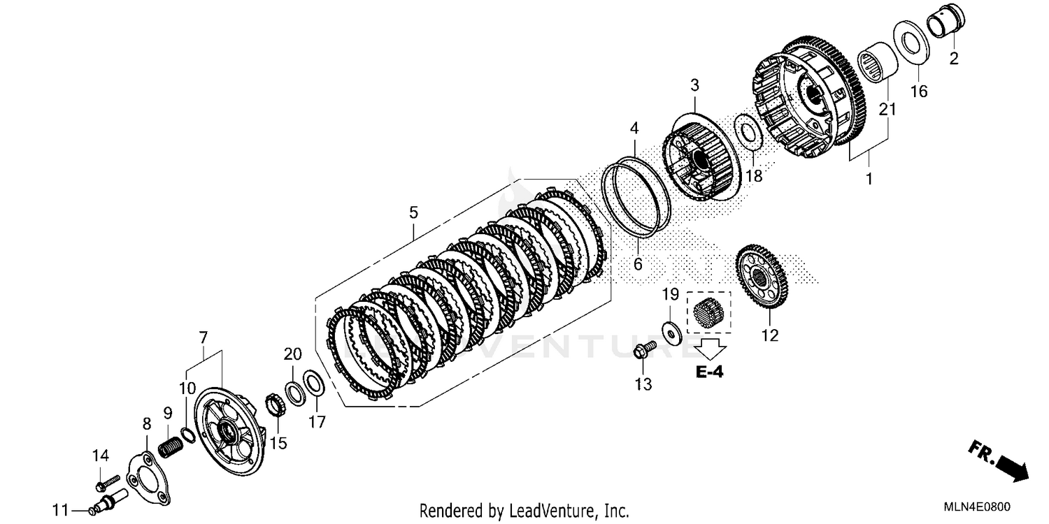 CLUTCH (CRF1100A/A4)