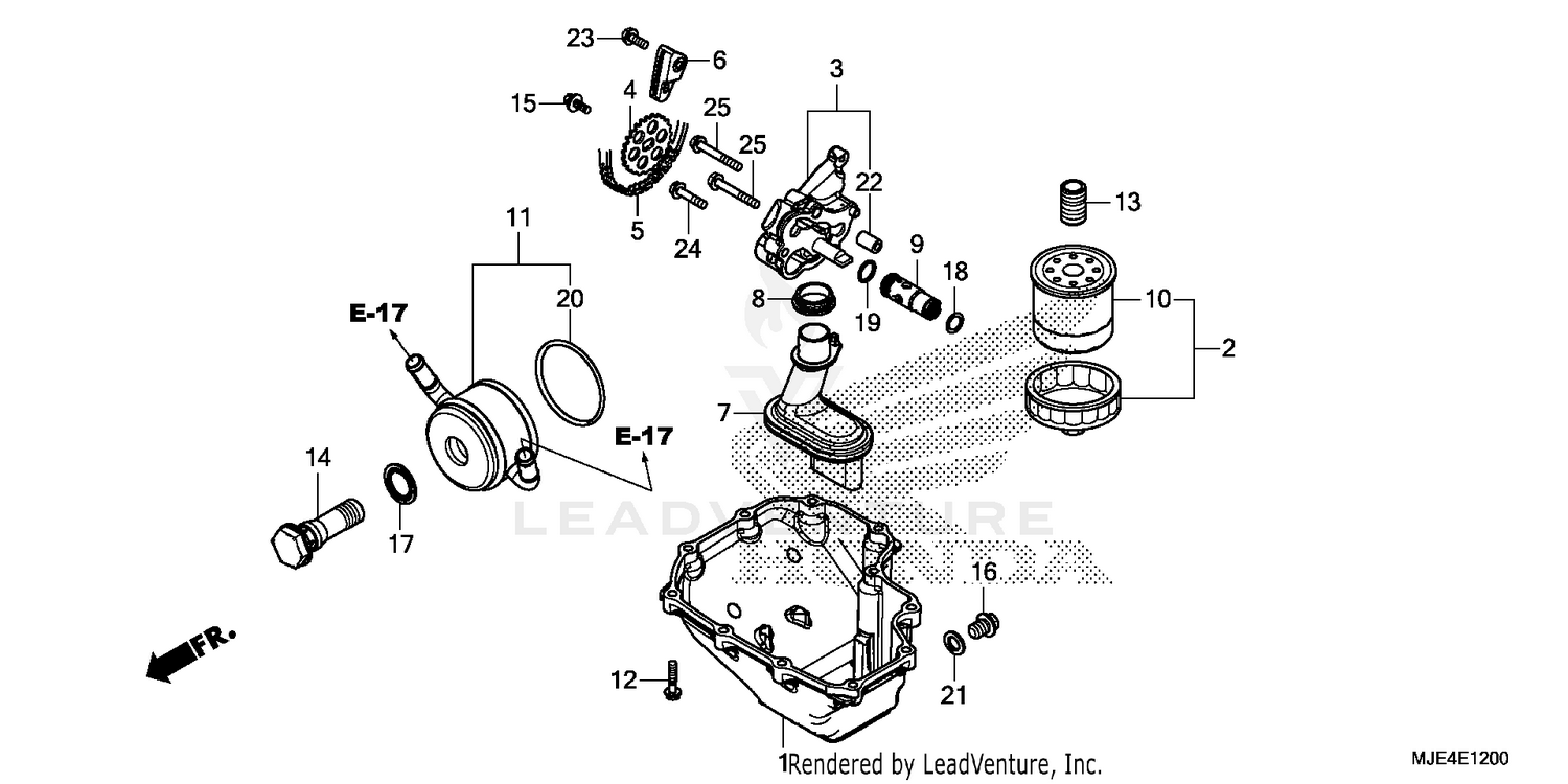 OIL PAN@OIL PUMP