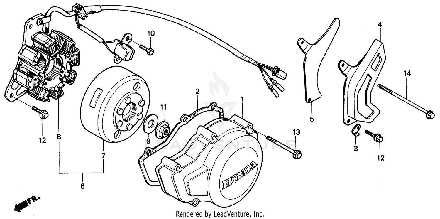 LEFT CRANKCASE COVER
