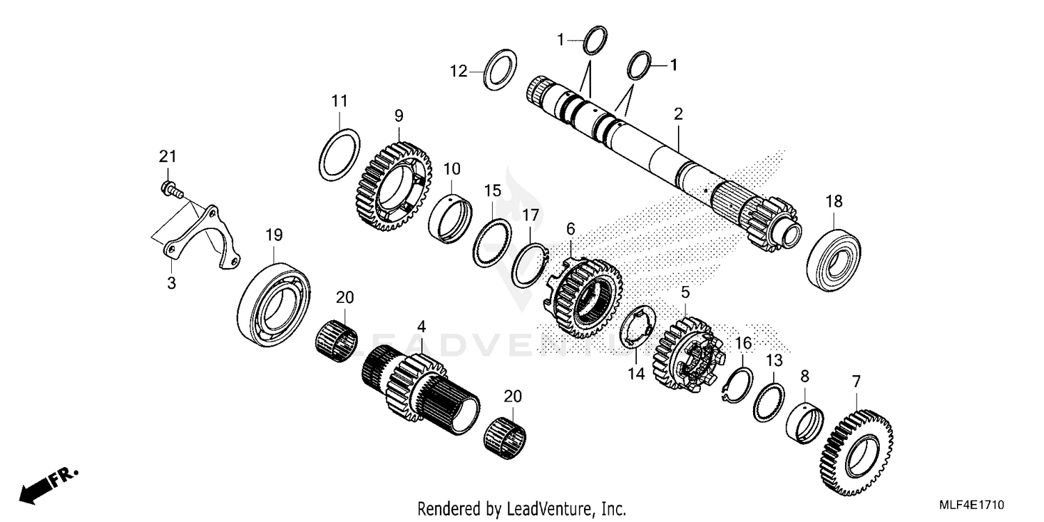 TRANSMISSION (MAINSHAFT) (2)