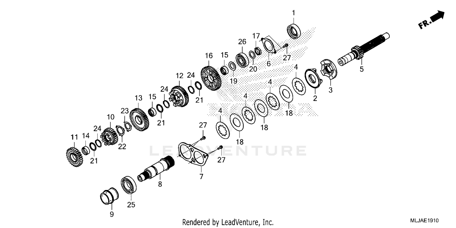 TRANSMISSION (MAINSHAFT)