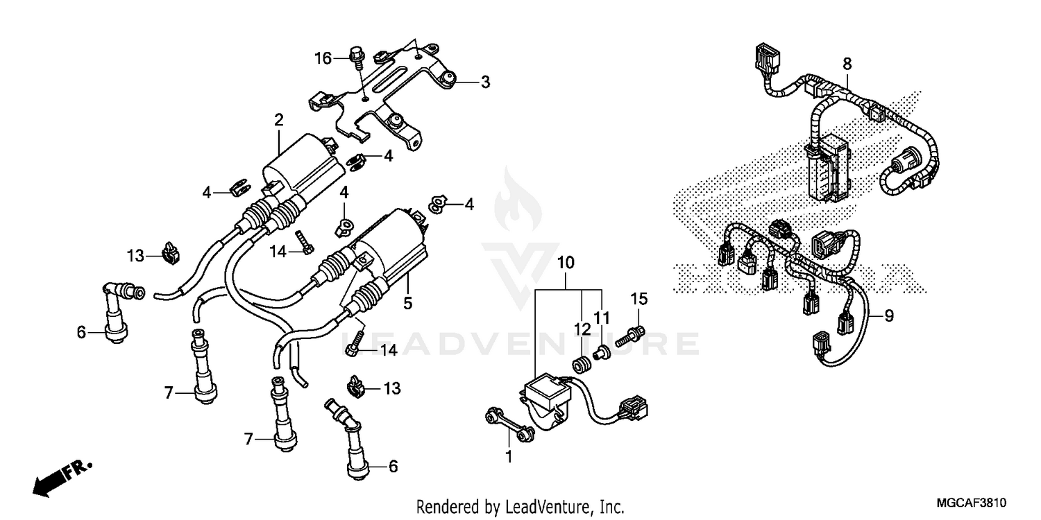 SUB HARNESS@IGNITION COIL