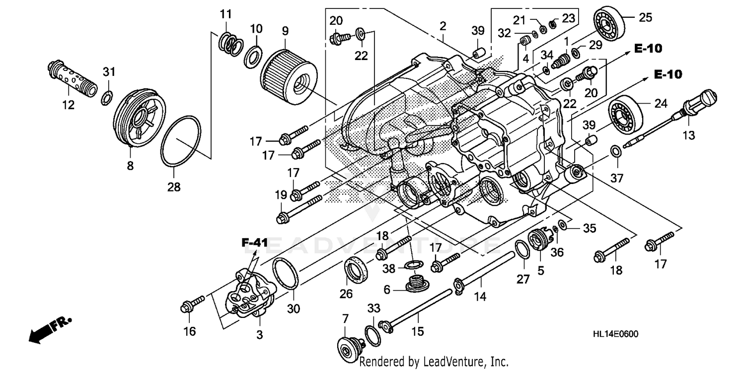 FRONT CRANKCASE COVER