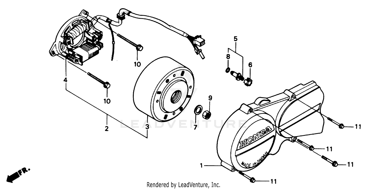 LEFT CRANKCASE COVER