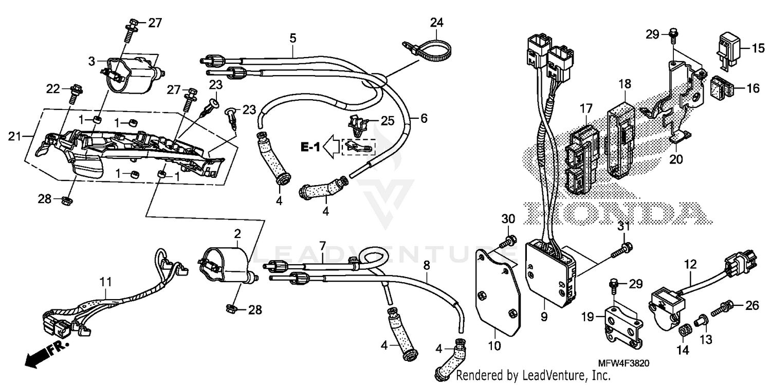 IGNITION COIL@ECU