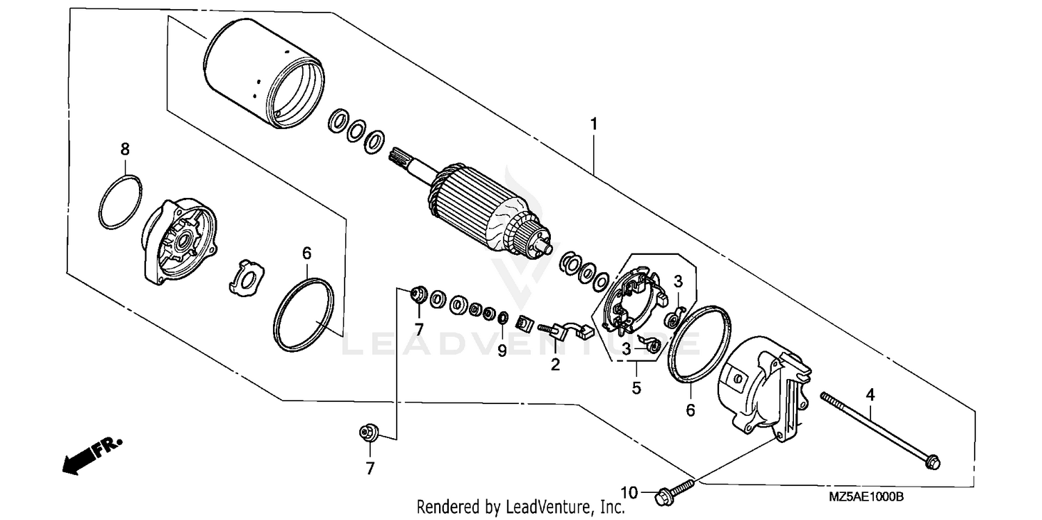 STARTER MOTOR