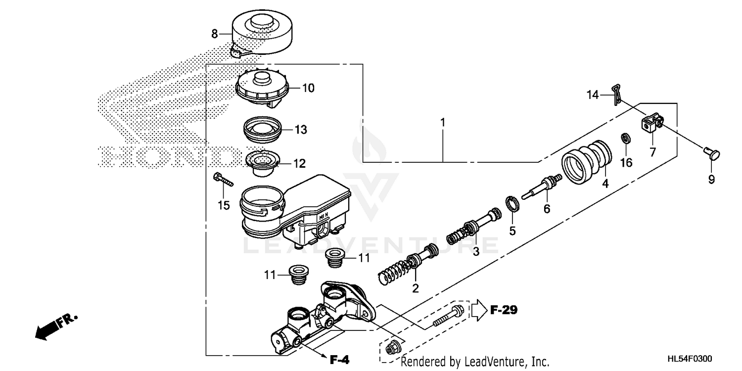 BRAKE MASTER CYLINDER