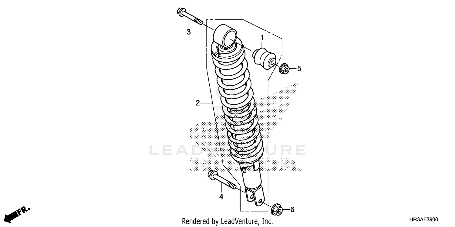 REAR SHOCK ABSORBER