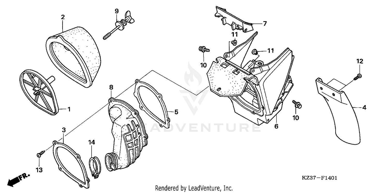AIR CLEANER ('05-'07)
