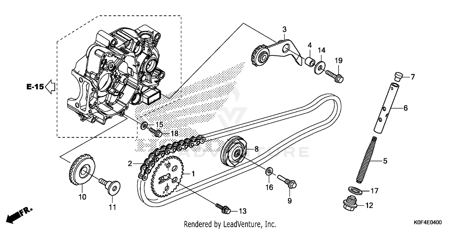 CAM CHAIN@TENSIONER