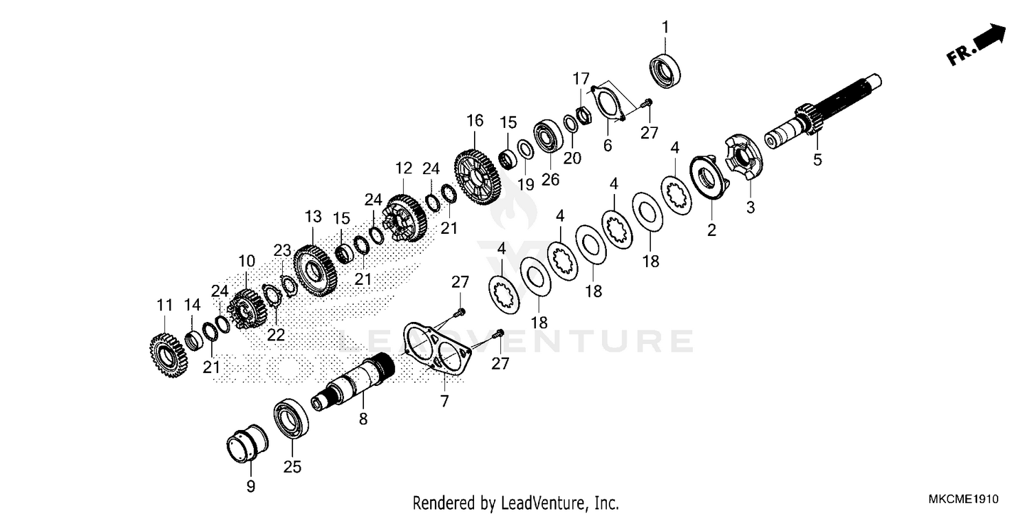 TRANSMISSION (MAINSHAFT)