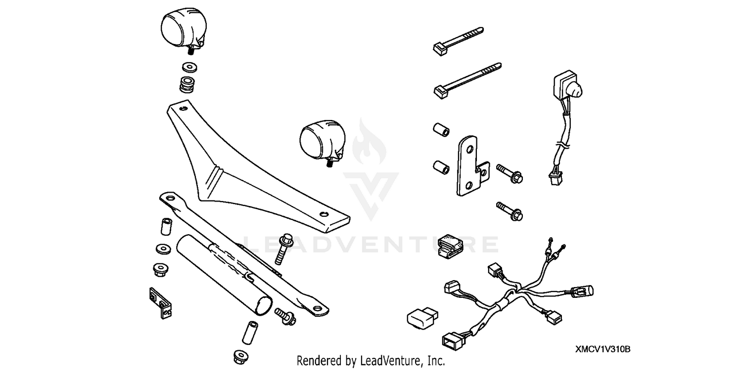 CHROME LIGHT BAR (NEO-RETRO)