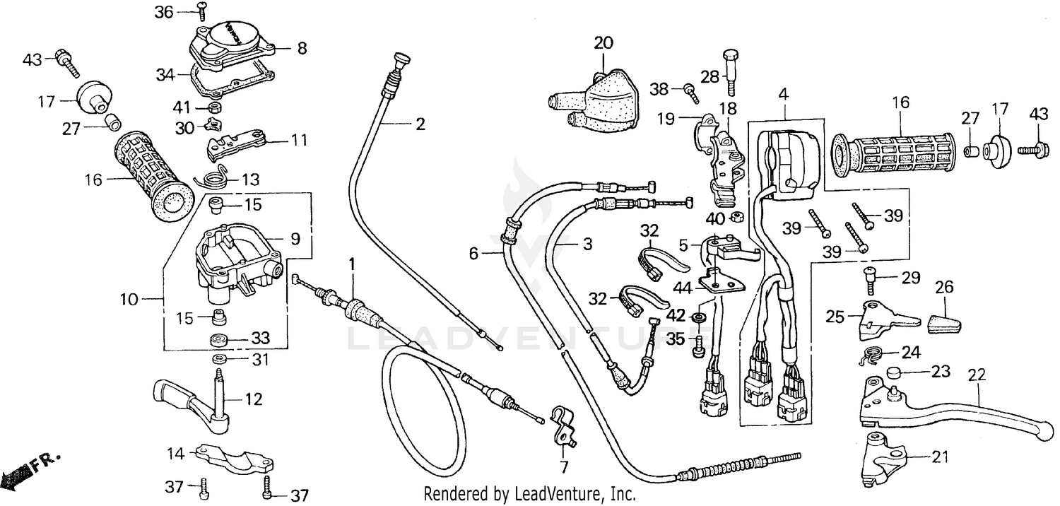 450ES HANDLE SWITCH + CABLES
