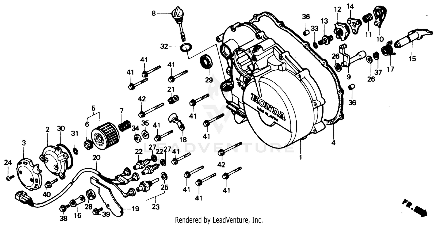 RIGHT CRANKCASE COVER