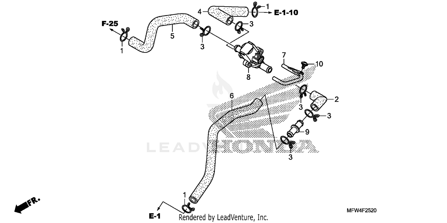 AIR INJECTION CONTROL    VALVE