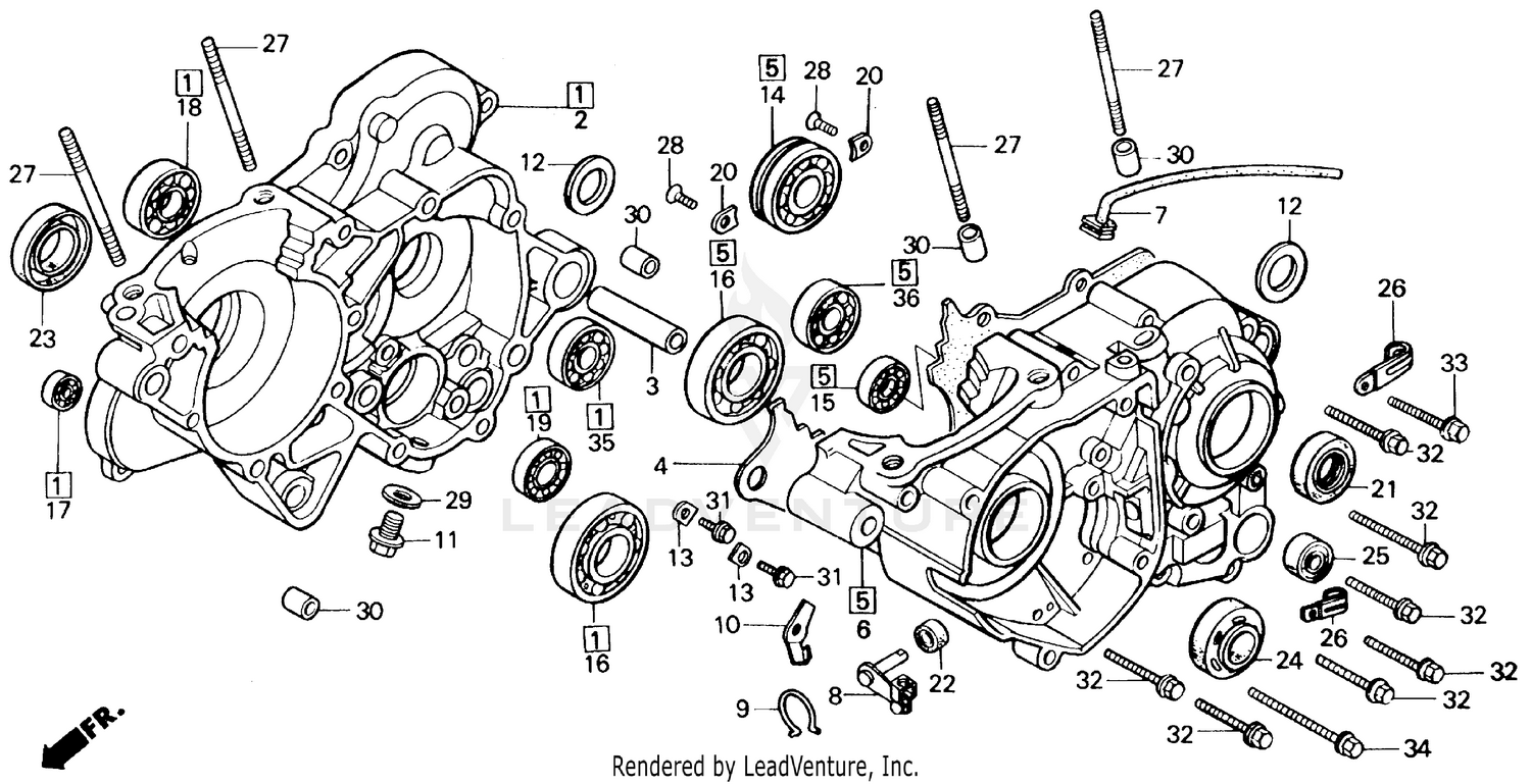 CRANKCASE 84-86