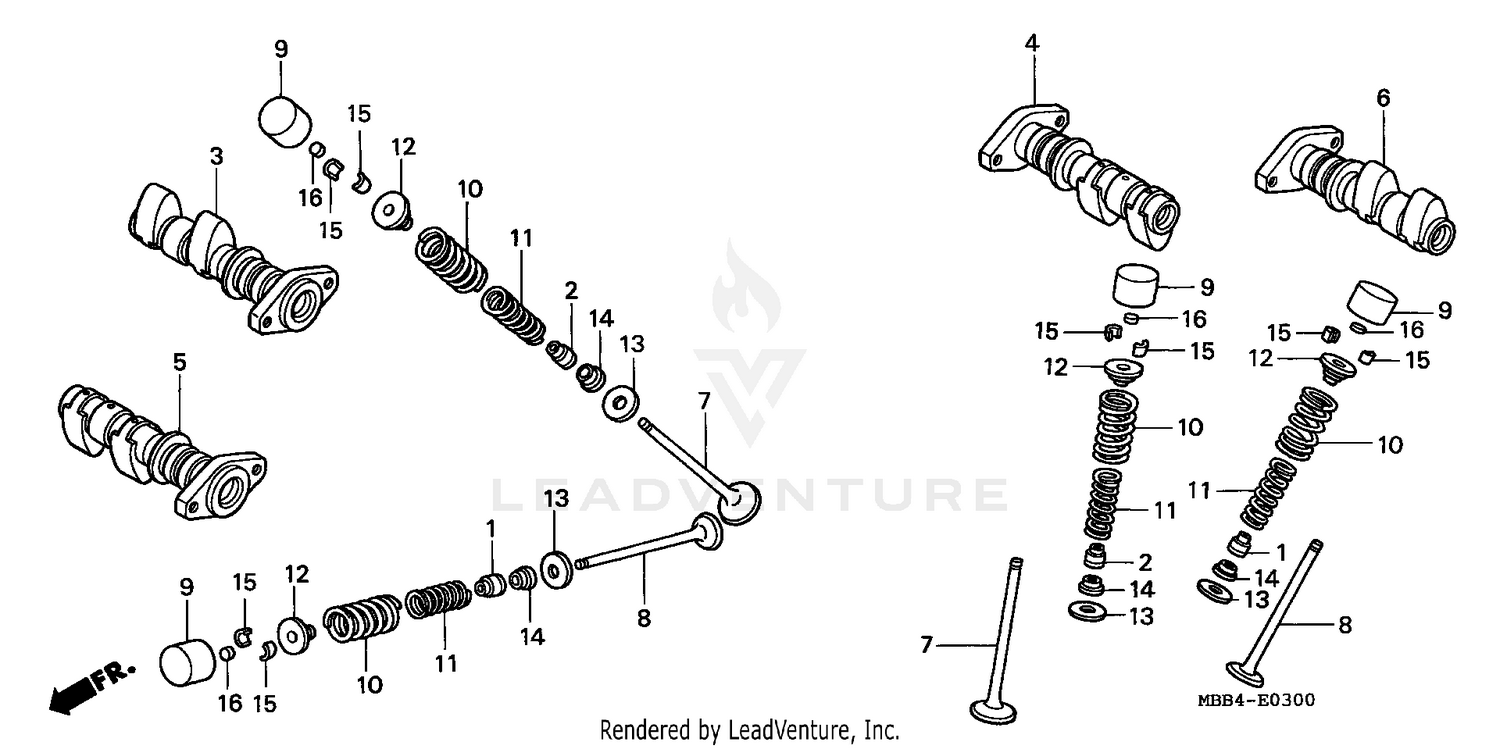 CAMSHAFT@VALVE