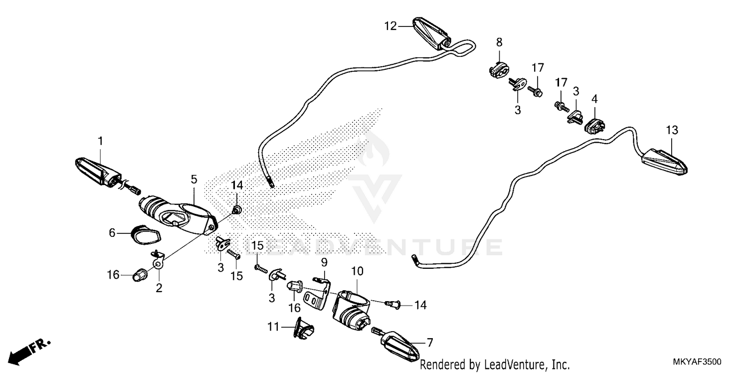 TURN SIGNAL (CB650RAC)