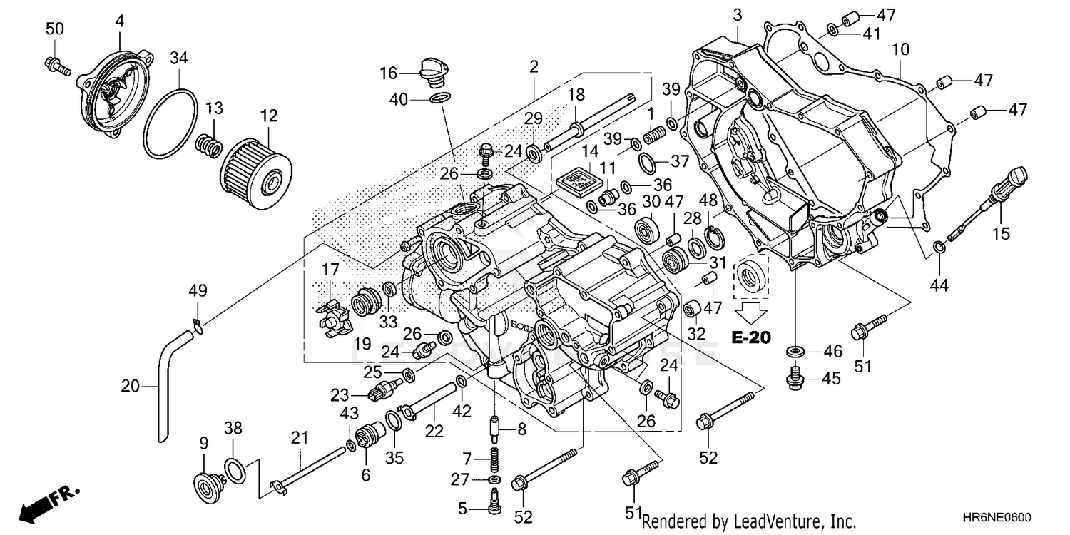 FRONT CRANKCASE COVER