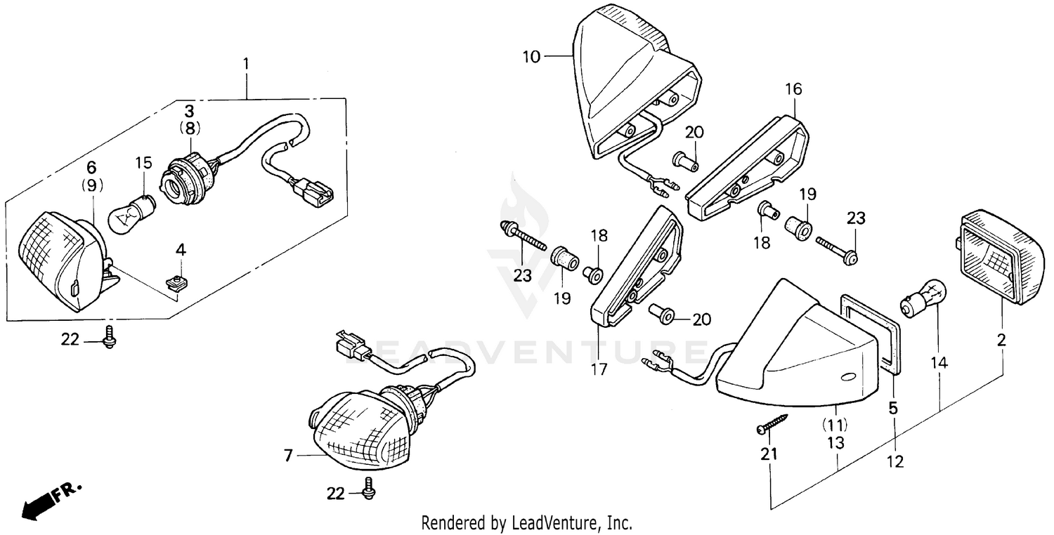 F2 TURN SIGNAL 91-94