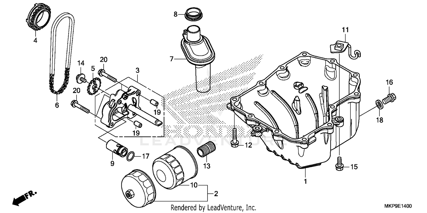 OIL PAN@OIL PUMP