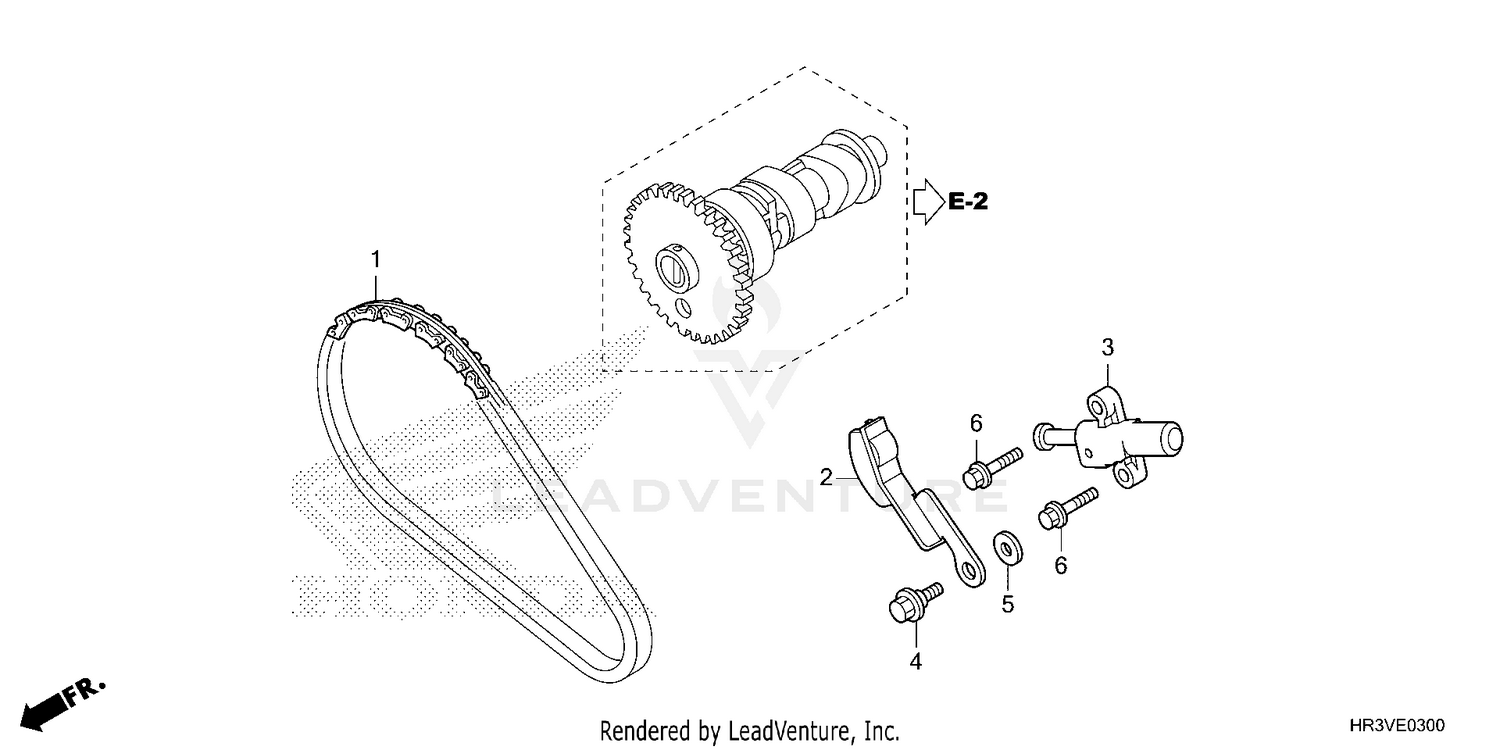 CAM CHAIN@TENSIONER
