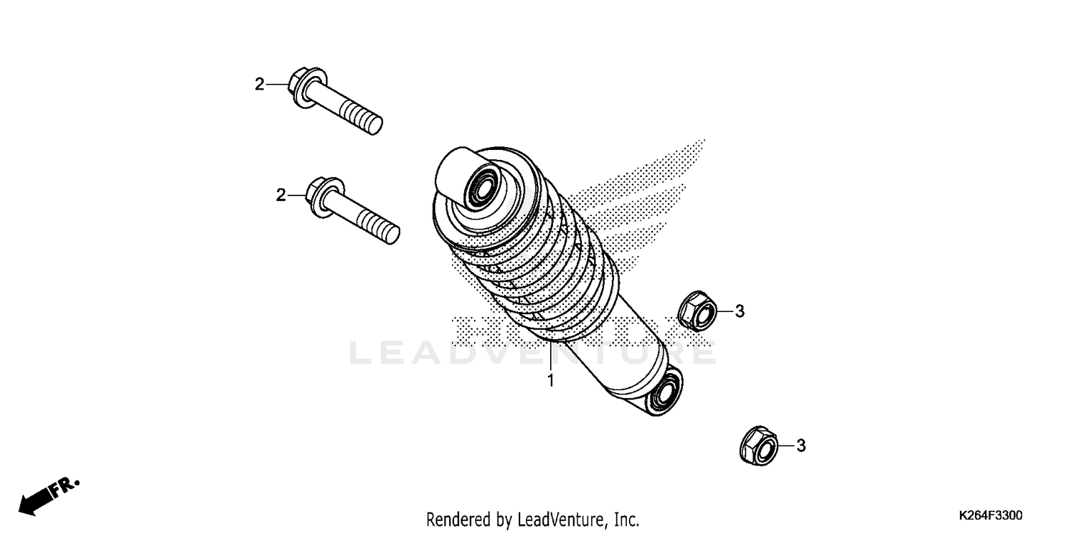 REAR SHOCK ABSORBER