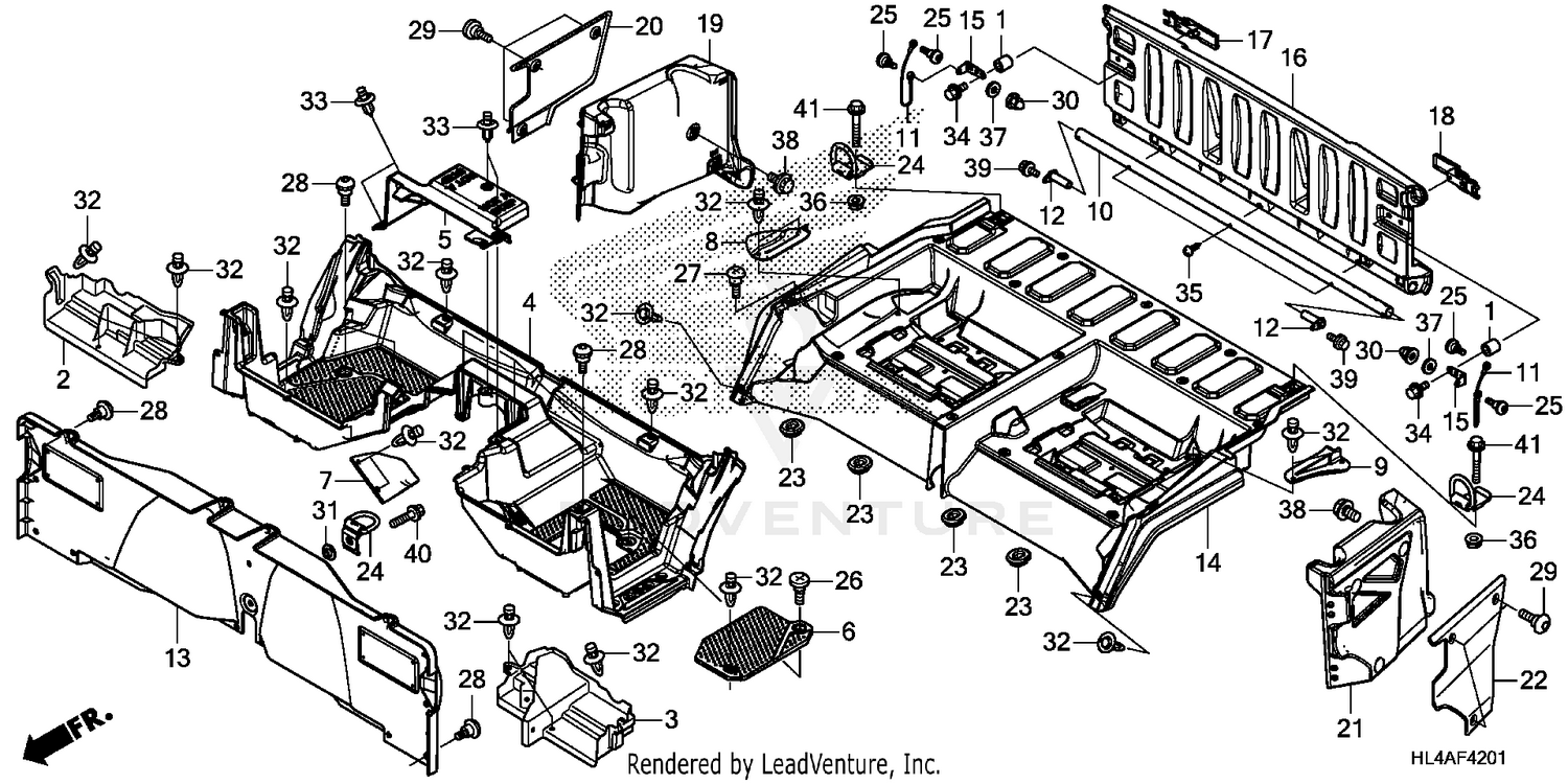 BED PLATE@REAR GATE (2)
