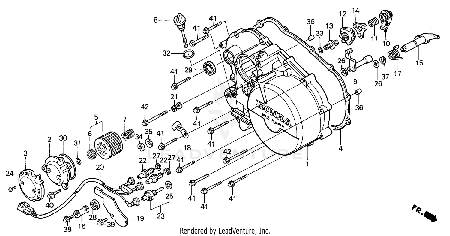 RIGHT CRANKCASE COVER