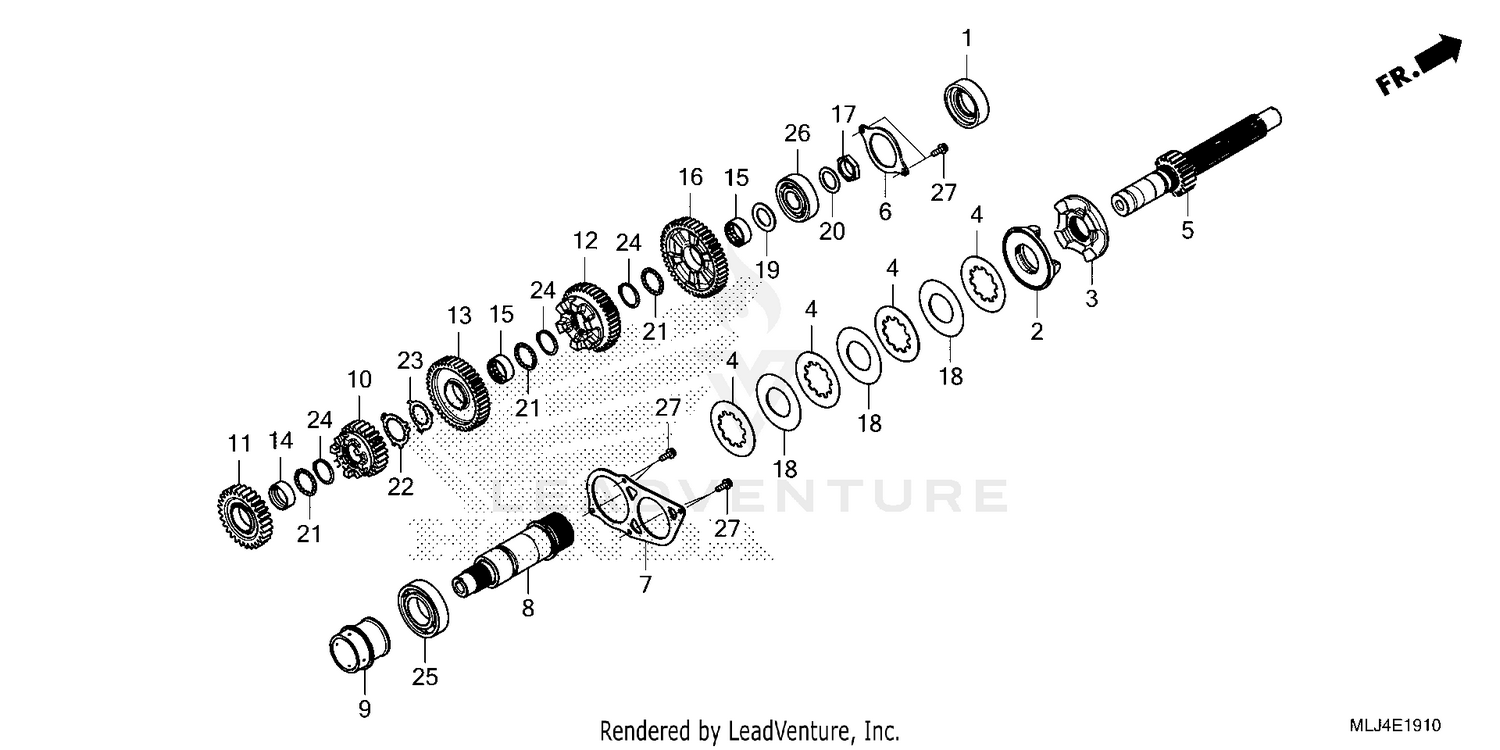 TRANSMISSION (MAINSHAFT)