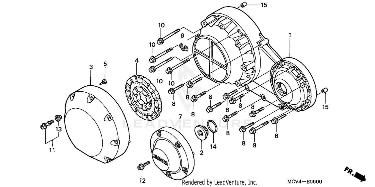 RIGHT CRANKCASE COVER