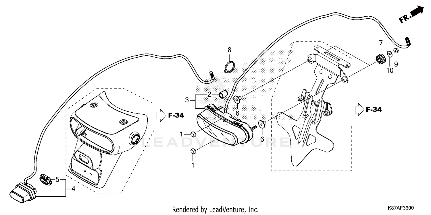 TAILLIGHT@LICENSE LIGHT