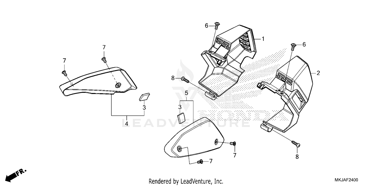 SIDE COVER@DUCT COVER