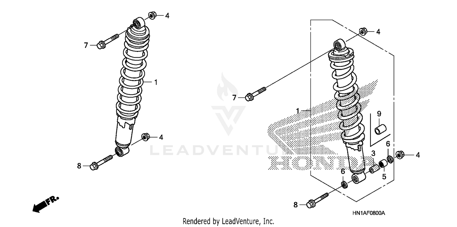 FRONT SHOCK ABSORBER
