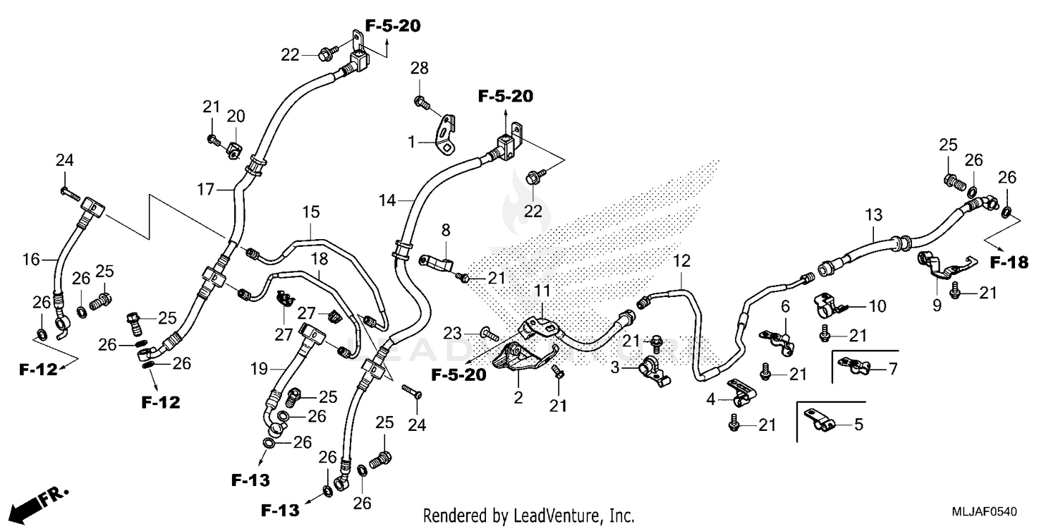 BRAKE HOSE@BRAKE PIPE