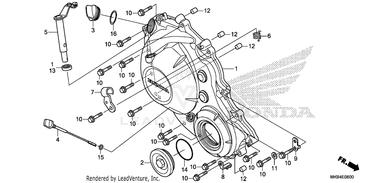 RIGHT CRANKCASE COVER